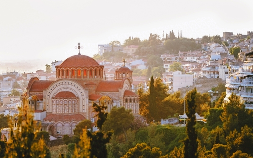 Thessaloniki - Blick auf die Kirche St. Paul - © bortnikau - stock.adobe.com