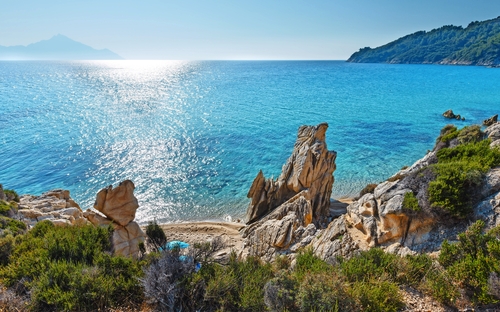 Sithonia - Felsige Küste - © wildman - stock.adobe.com