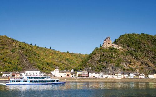 Blick auf die Burg Katz - © VRD - Fotolia