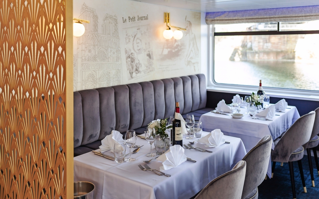 MS Victor Hugo - Restaurant - © David Bleuset