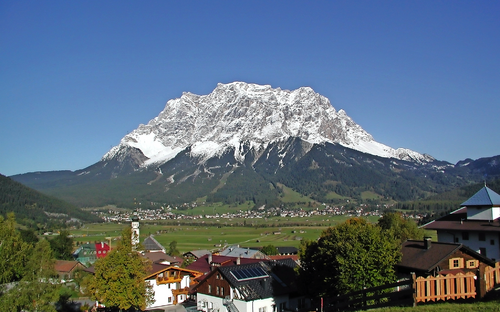 Lermoos - Blick auf den Wetterstein