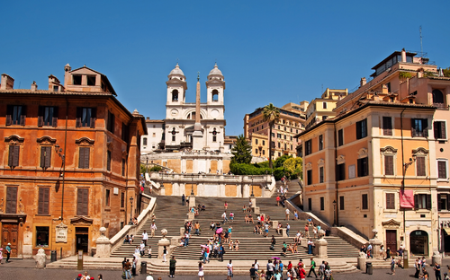 Rom - Spanische Treppe - © steschum - Fotolia
