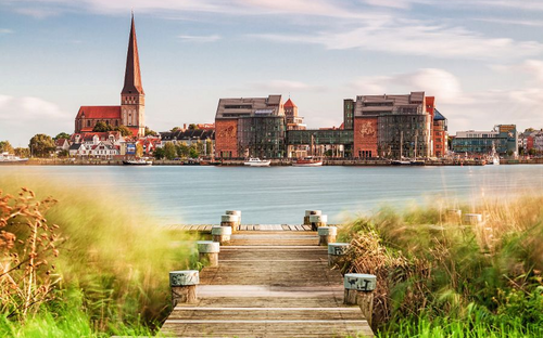 Blick auf Rostock - © Rico K. - Fotolia