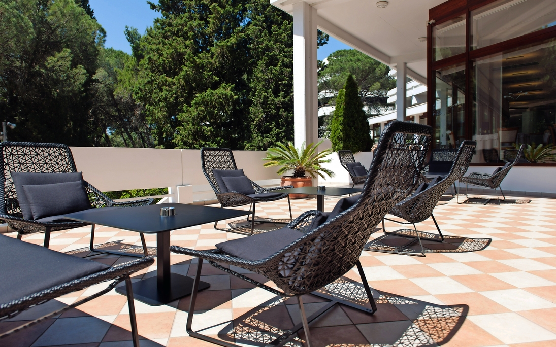 Hotel Eden - Terrasse