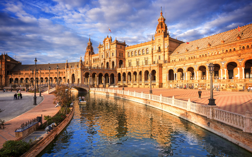Sevilla - Plaza de España - © Delphotostock - stock.adobe.com