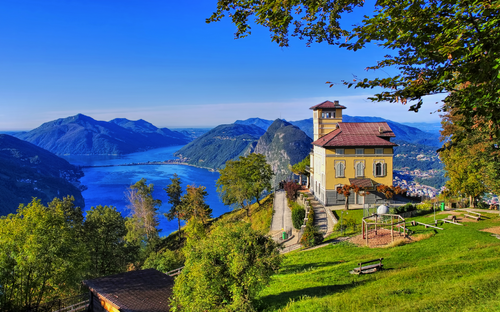 Blick auf den Luganer See - © LianeM - stock.adobe.com