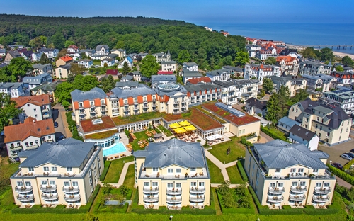Blick auf das Hotel Zur Post Kaiser SPA