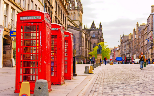 Edinburgh - Telefonzellen - © Richie Chan - Fotolia