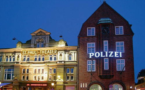 Hamburg - Davidswache auf der Reeperbahn