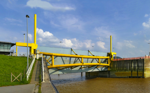 Emssperrwerk - ©Comofoto - stock.adobe.com