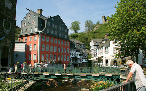 Monschau - Rotes Haus des Tuchmaches Scheibler