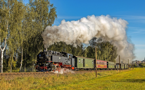 Dampfbahn von Zittau nach Oybin - Foto: Mario England