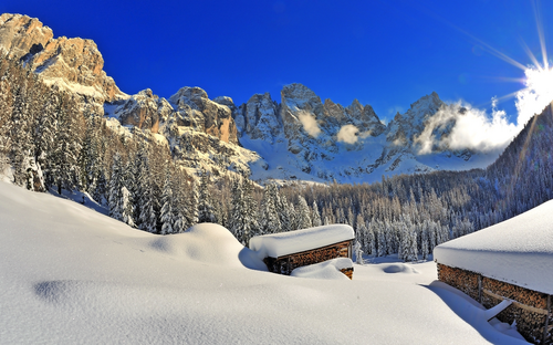 Dolomiten - Winterpanorama - © frenk58 - Fotolia