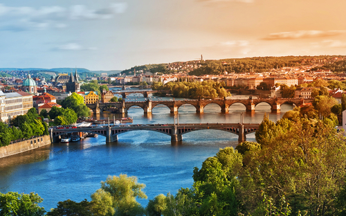 Prag - Brückenpanorama - ©Václav Mach - stock.adobe.com