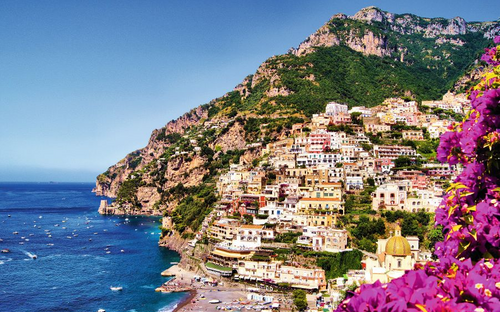Blick auf Positano - © Jenifoto - Fotolia