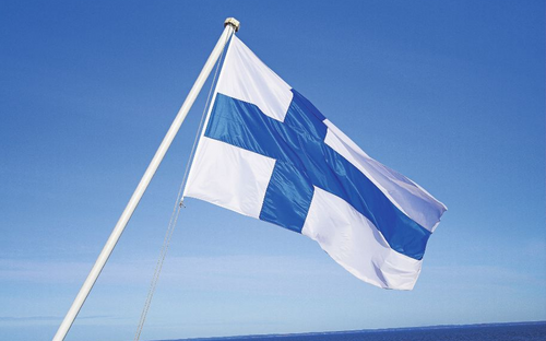 Finnische Flagge