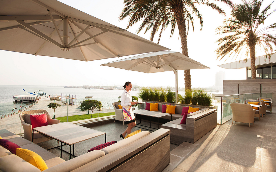 Crowne Plaza Dubai Festival City - Terrasse