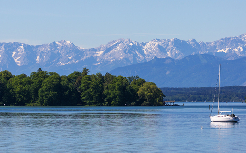 Roseninsel im Starnberger See - © Chris Redan - stock.adobe.com