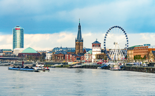 Düsseldorf - Rheinpromenade - © Eugen Wais