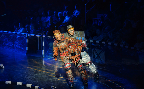 Dampflok Rusty und Eisenwagen Dustin - © Starlight Express/Detlef Overmann
