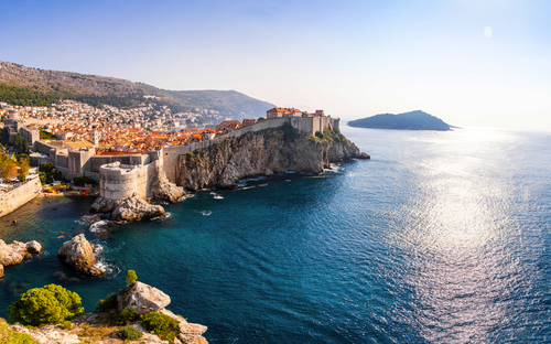 Ansicht vom Fort Lovrijenac in Dubrovnik, Kroatien - ©dtatiana - stock.adobe.com