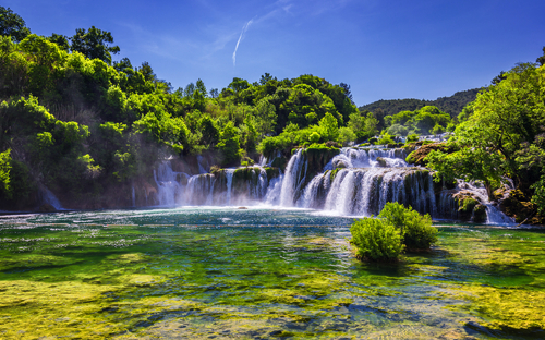 Krka - Wasserfälle in Dalmatien - © daliu - stock.adobe.com