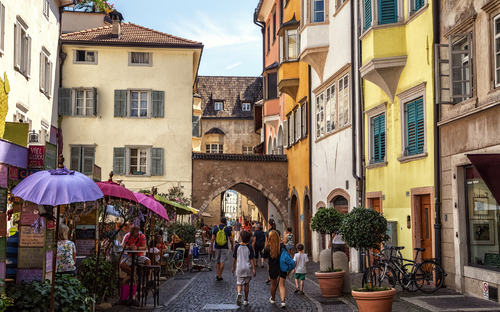 Bozen - Innenstadt - ©Ingo Bartussek - stock.adobe.com