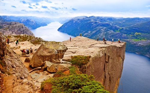 Lysefjord - Preikestolen - © Nikolai Sorokin - stock.adobe.com