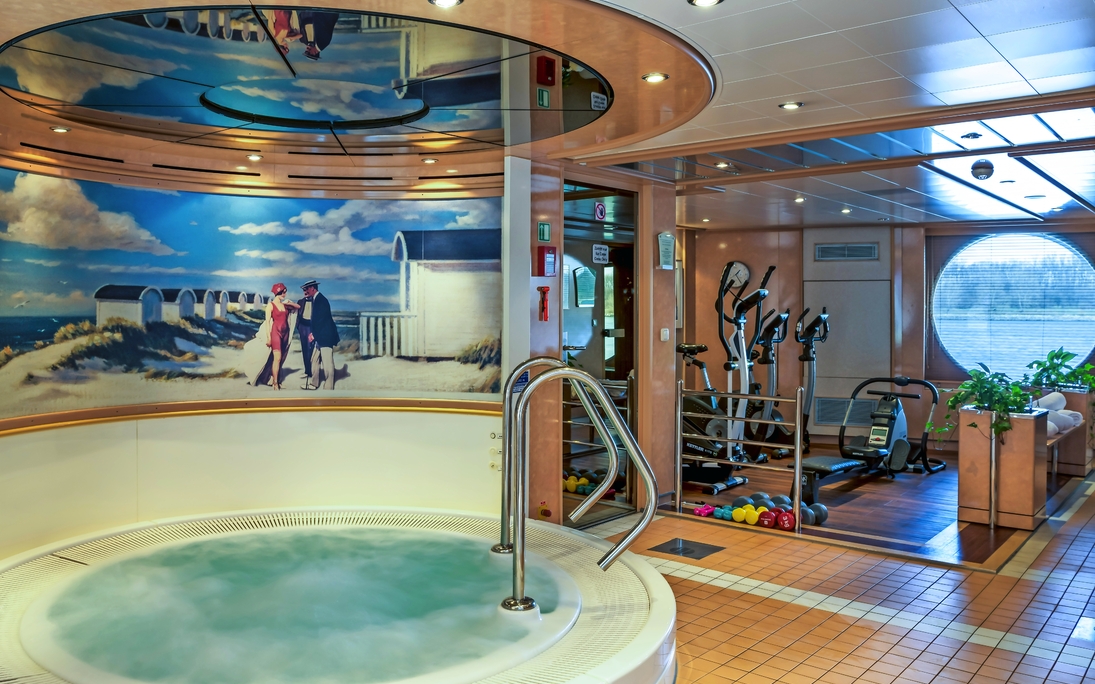 BELVEDERE - Wellnessbereich - © nicko cruises Schiffsreisen GmbH