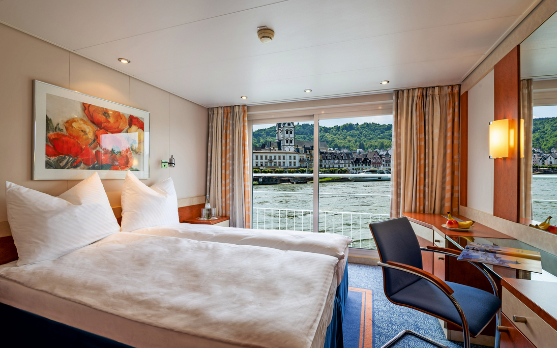 BELVEDERE - Kabinenbeispiel Mittel-/Oberdeck - © nicko cruises Schiffsreisen GmbH