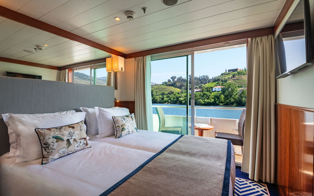 DOURO QUEEN - Kabinenbeispiel Oberdeck - ©nicko cruises Schiffsreisen GmbH