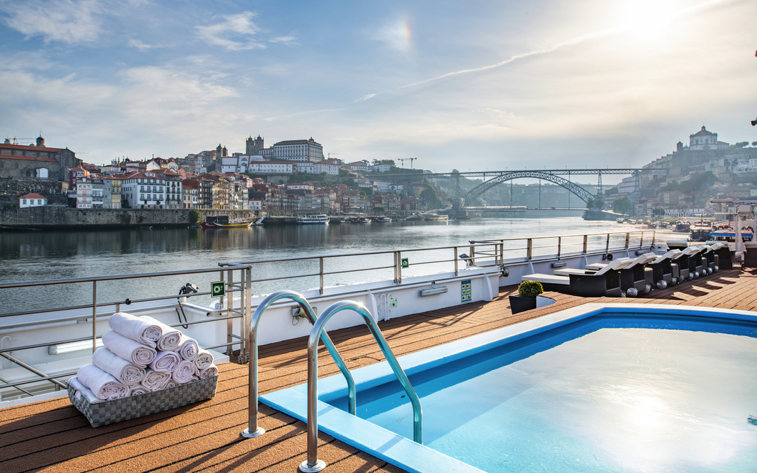 DOURO QUEEN - Sonnendeck - ©nicko cruises Schiffsreisen GmbH