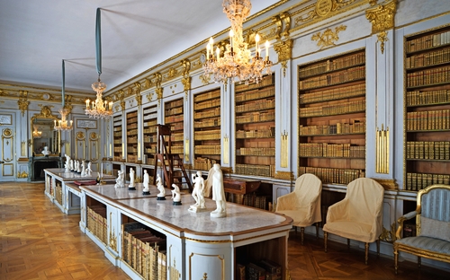 Schloss Drottningholm - Bibliothek