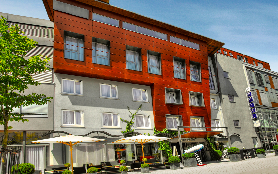 Hotel City Krone Friedrichshafen - Außenansicht