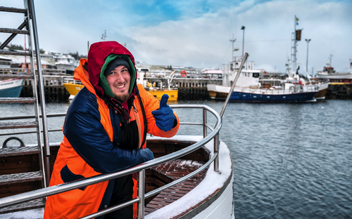 Fischer in Húsavík - © Volodymyr Shevchuk - stock.adobe.com