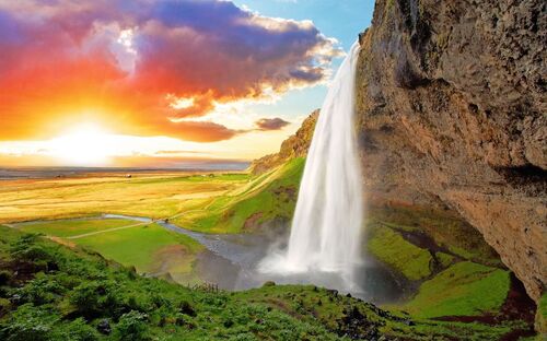 Seljalandsfoss Wasserfall - © TTstudio - Fotolia
