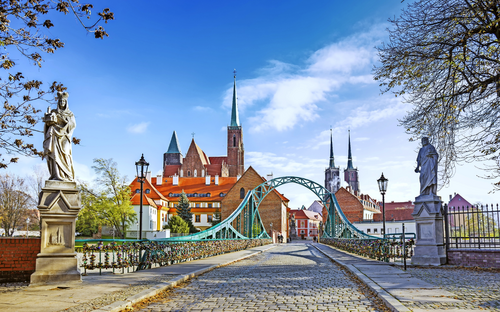 Breslau - Dombrücke - © golovianko - stock.adobe.com