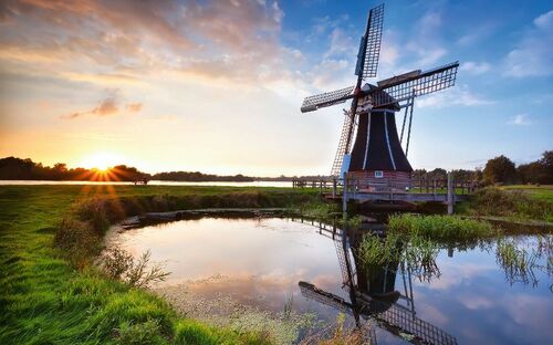 Groningen - Windmühle - © catolla - Fotolia