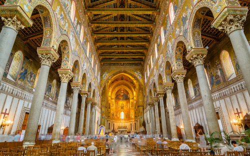 Kathedrale von Monreale -Innenraum - ©dmitr86 - stock.adobe.com