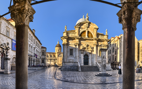Dubrovnik - Altstadt mit Kirche St. Blasius - ©creo77 - stock.adobe.com