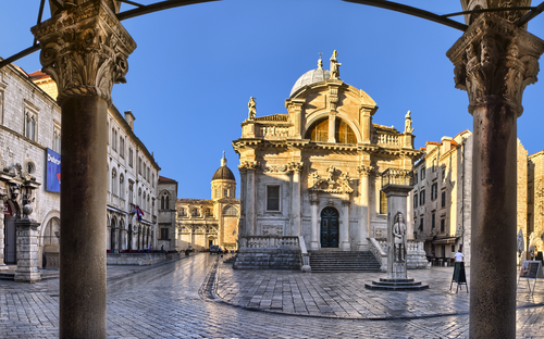 Dubrovnik - Altstadt mit Kirche St. Blasius - ©creo77 - stock.adobe.com