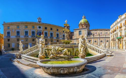 Palermo - Pretoria Brunnen - ©dudlajzov - stock.adobe.com