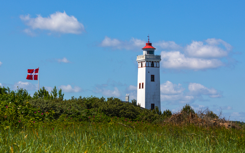 Leuchtturm in Middelfart auf Fünen - © eyewave - stock.adobe.com