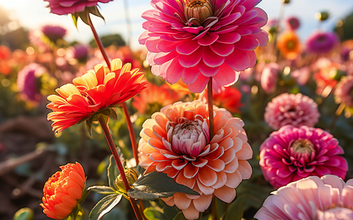 Dahlienblüten - © best moments Fotografie, Armin Burkhardt