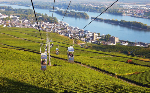 Rüdesheim - Seilbahn - © Visionär - Fotolia