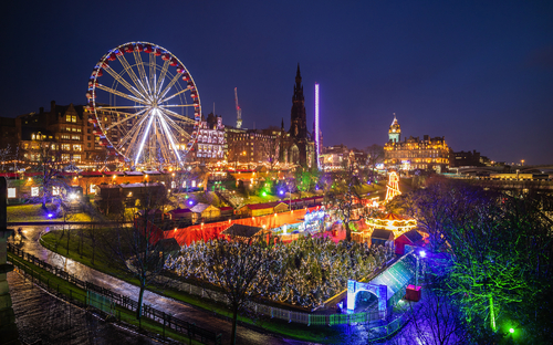 Edinburgh - Weihnachtsmarkt - © f11photo - stock.adobe.com
