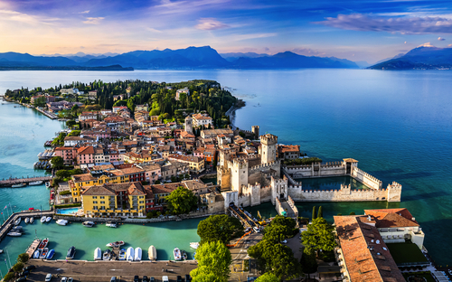 Sirmione - Altstadt und Hafen