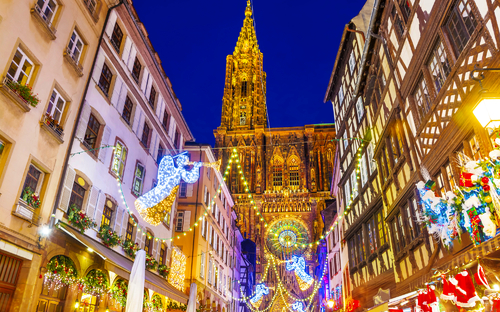 Straßburg - Weihnachtsmarkt - © MarinadeArt - stock.adobe.com