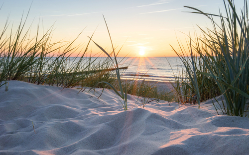 Sonnenuntergang am Meer