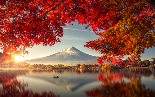 Mount Fuji - Herbststimmung - © Olah - stock.adobe.com